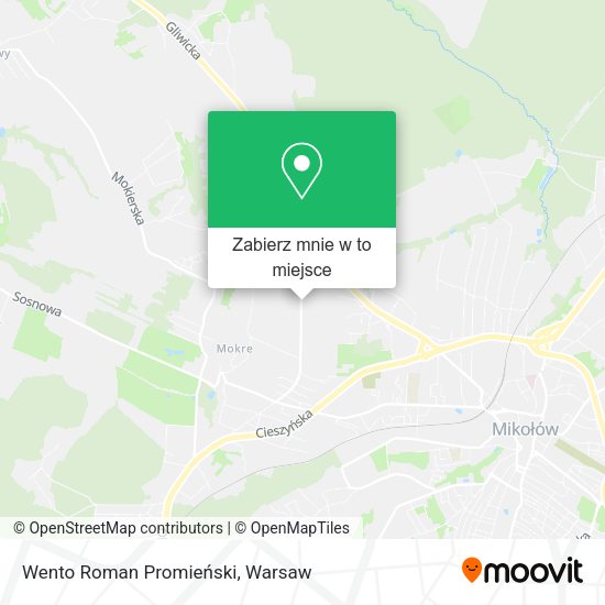 Mapa Wento Roman Promieński