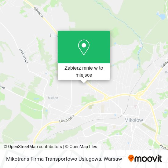 Mapa Mikotrans Firma Transportowo Uslugowa