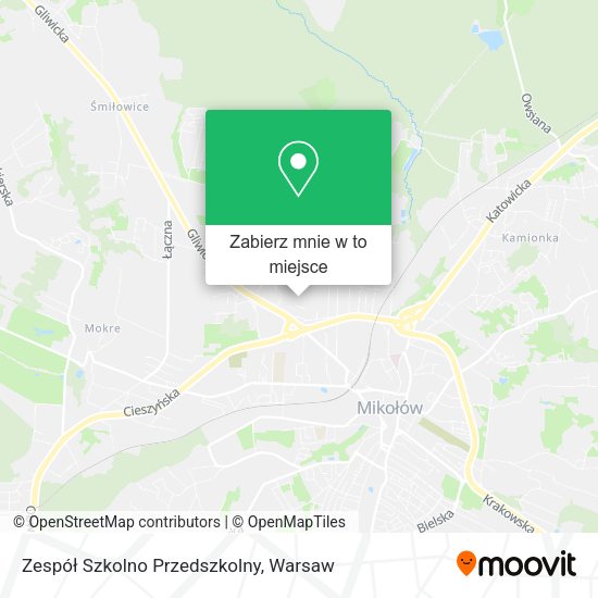 Mapa Zespół Szkolno Przedszkolny