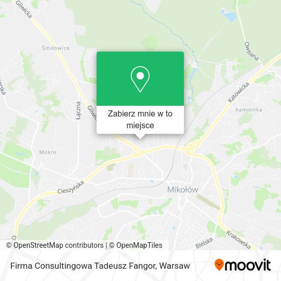 Mapa Firma Consultingowa Tadeusz Fangor