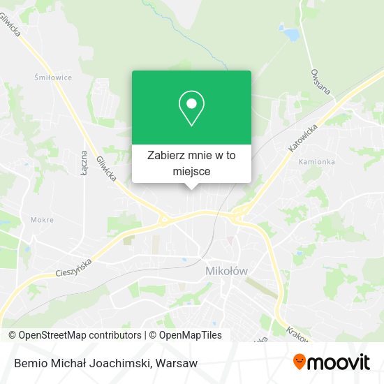 Mapa Bemio Michał Joachimski