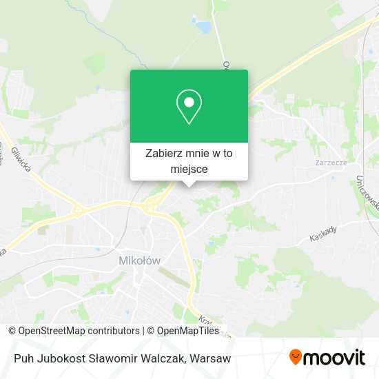 Mapa Puh Jubokost Sławomir Walczak