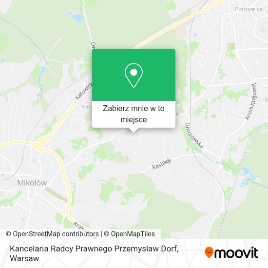 Mapa Kancelaria Radcy Prawnego Przemyslaw Dorf