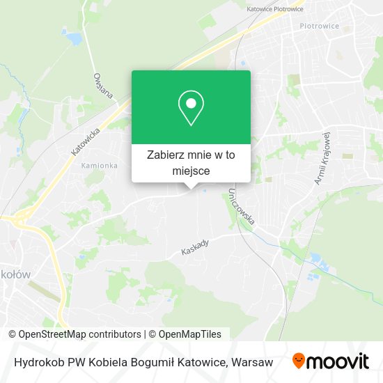 Mapa Hydrokob PW Kobiela Bogumił Katowice