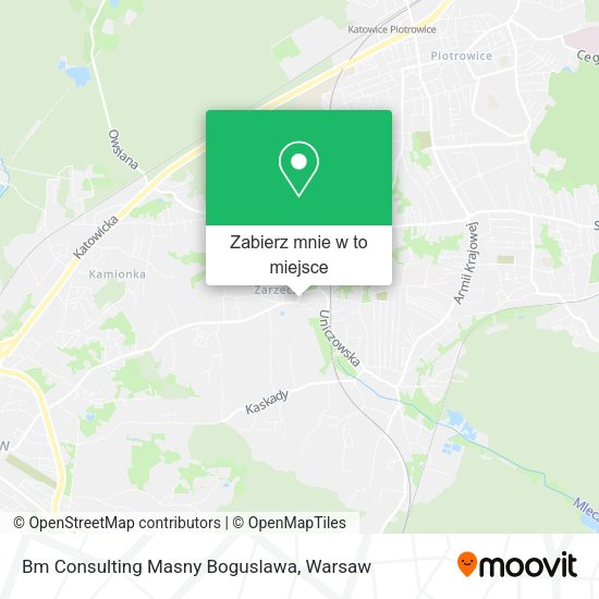Mapa Bm Consulting Masny Boguslawa