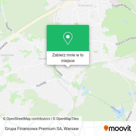 Mapa Grupa Finansowa Premium SA