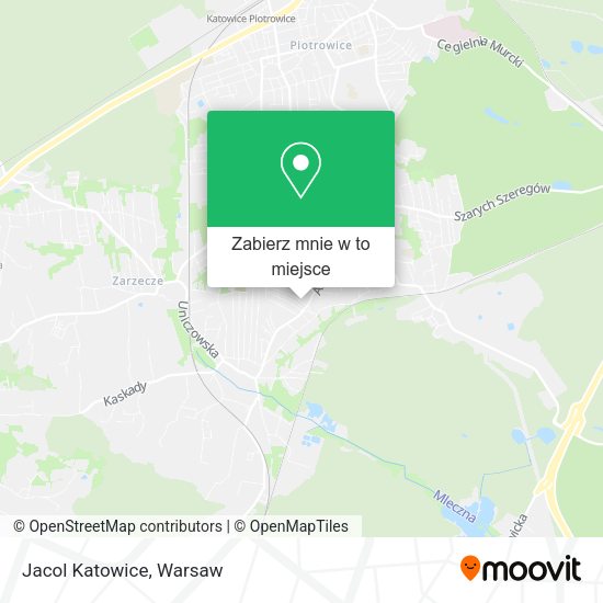 Mapa Jacol Katowice