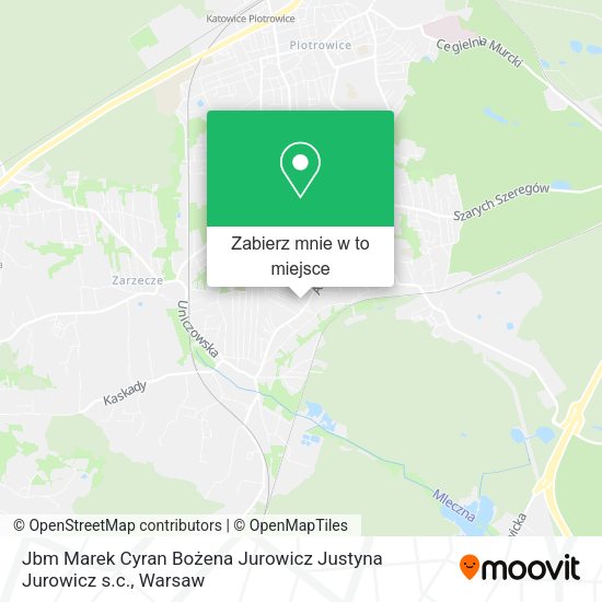 Mapa Jbm Marek Cyran Bożena Jurowicz Justyna Jurowicz s.c.