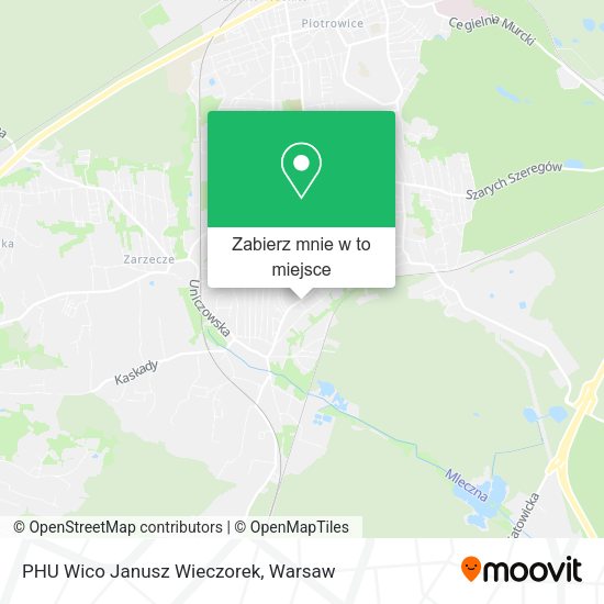 Mapa PHU Wico Janusz Wieczorek