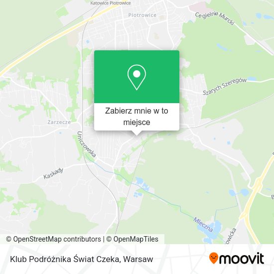 Mapa Klub Podróżnika Świat Czeka