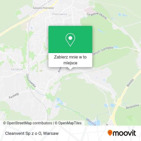 Mapa Cleanvent Sp z o O
