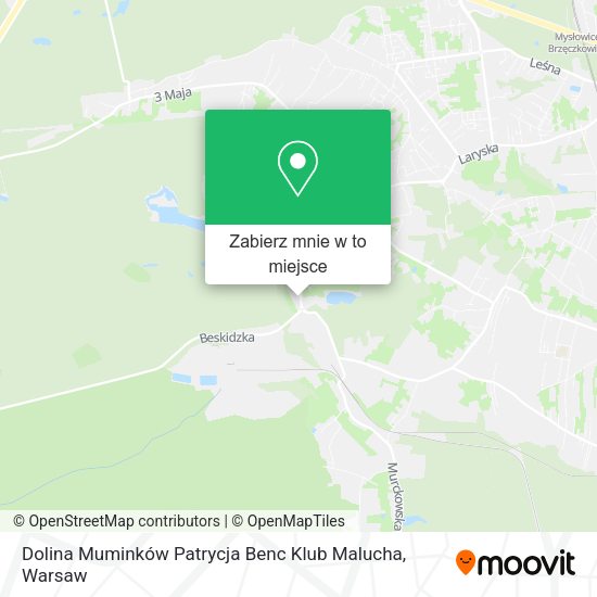 Mapa Dolina Muminków Patrycja Benc Klub Malucha