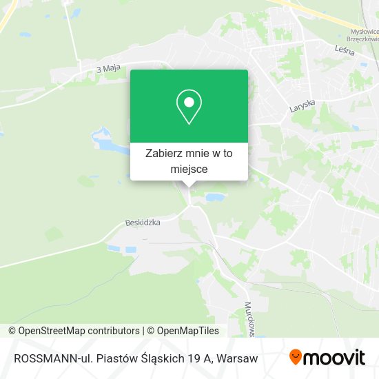 Mapa ROSSMANN-ul. Piastów Śląskich 19 A