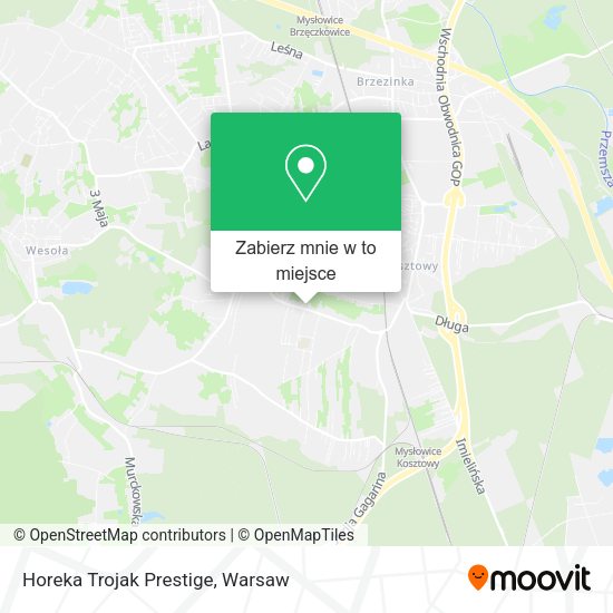 Mapa Horeka Trojak Prestige