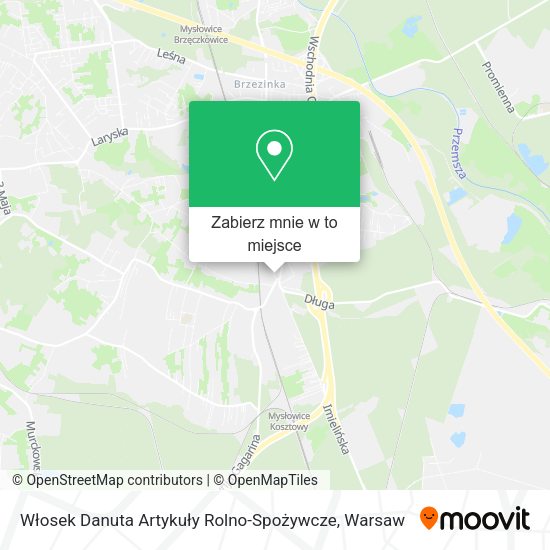 Mapa Włosek Danuta Artykuły Rolno-Spożywcze