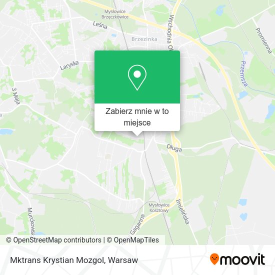 Mapa Mktrans Krystian Mozgol