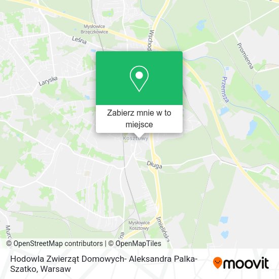 Mapa Hodowla Zwierząt Domowych- Aleksandra Palka-Szatko