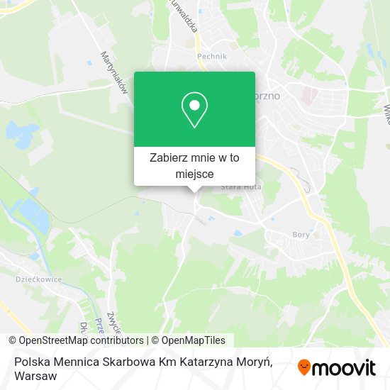 Mapa Polska Mennica Skarbowa Km Katarzyna Moryń