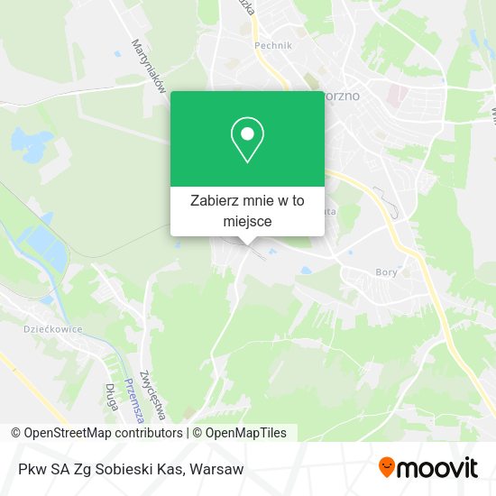 Mapa Pkw SA Zg Sobieski Kas