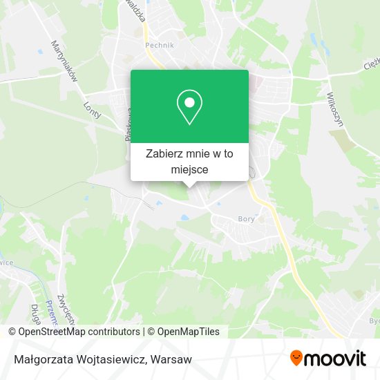 Mapa Małgorzata Wojtasiewicz