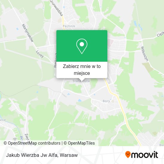 Mapa Jakub Wierzba Jw Alfa