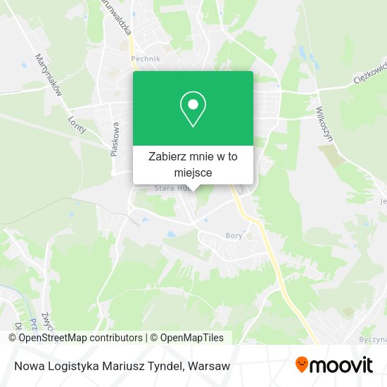 Mapa Nowa Logistyka Mariusz Tyndel