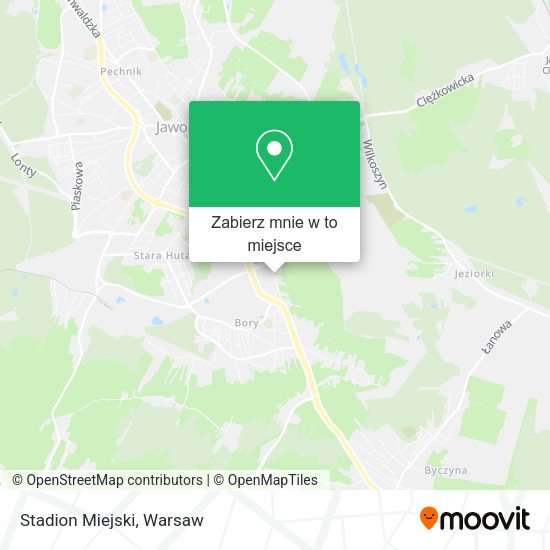 Mapa Stadion Miejski