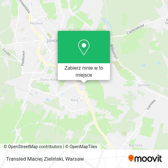 Mapa Transled Maciej Zieliński