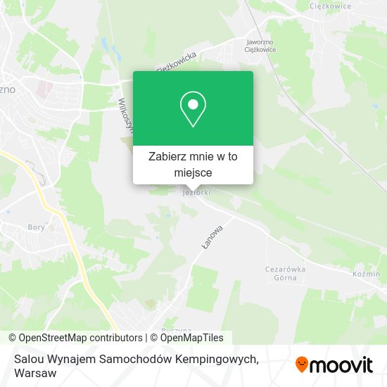 Mapa Salou Wynajem Samochodów Kempingowych