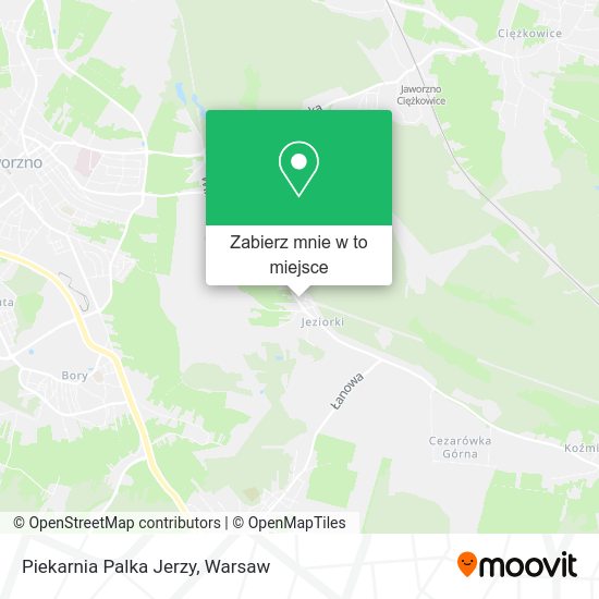 Mapa Piekarnia Palka Jerzy