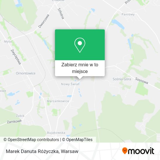 Mapa Marek Danuta Różyczka