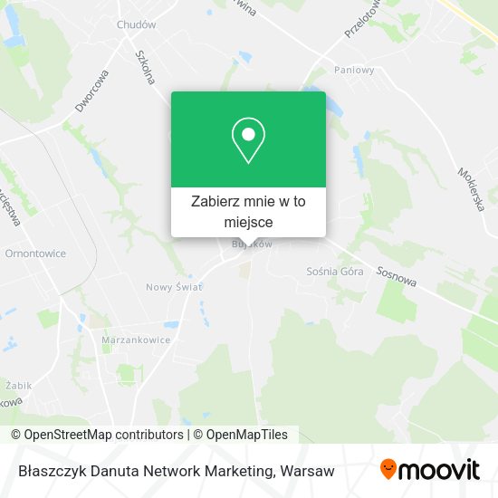 Mapa Błaszczyk Danuta Network Marketing