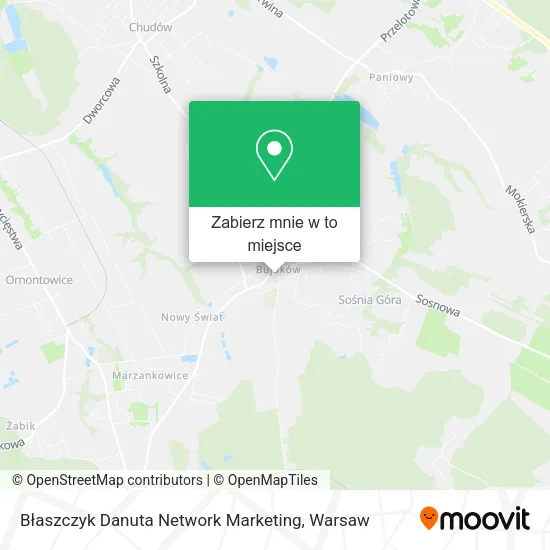 Mapa Błaszczyk Danuta Network Marketing