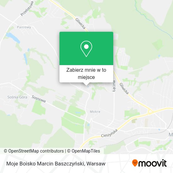 Mapa Moje Boisko Marcin Baszczyński