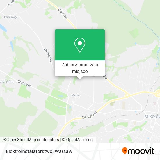 Mapa Elektroinstalatorstwo