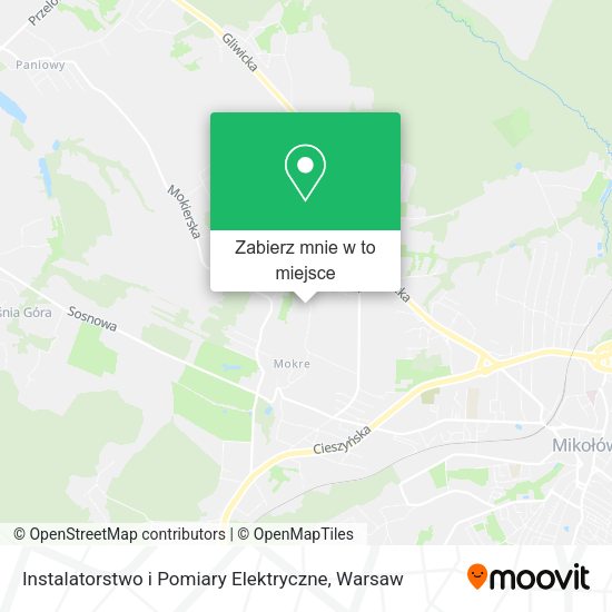 Mapa Instalatorstwo i Pomiary Elektryczne