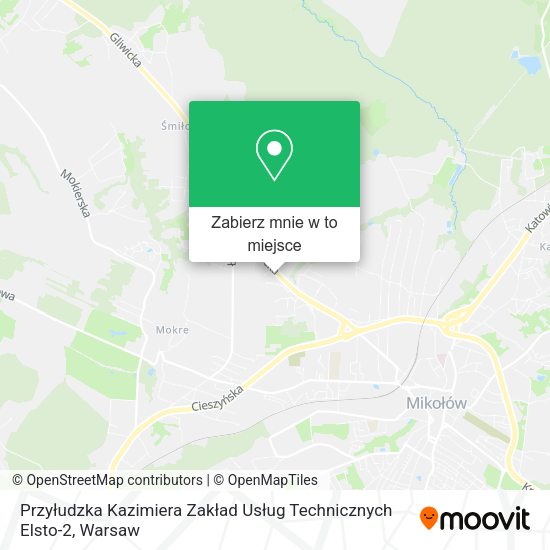 Mapa Przyłudzka Kazimiera Zakład Usług Technicznych Elsto-2