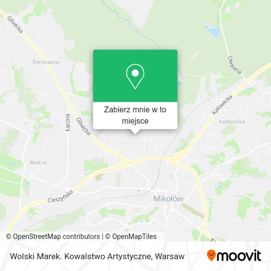 Mapa Wolski Marek. Kowalstwo Artystyczne