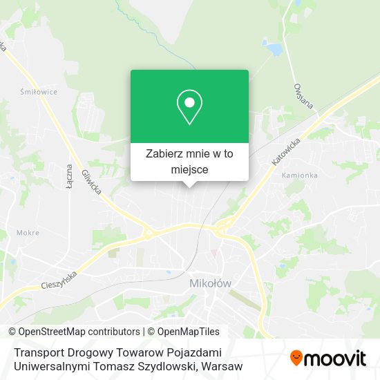 Mapa Transport Drogowy Towarow Pojazdami Uniwersalnymi Tomasz Szydlowski