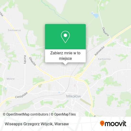 Mapa Wiseapps Grzegorz Wójcik