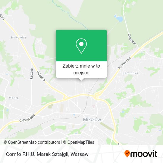 Mapa Comfo F.H.U. Marek Sztajgli