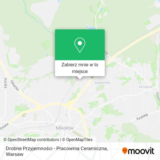 Mapa Drobne Przyjemności - Pracownia Ceramiczna