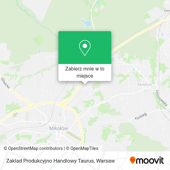 Mapa Zaklad Produkcyjno Handlowy Taurus