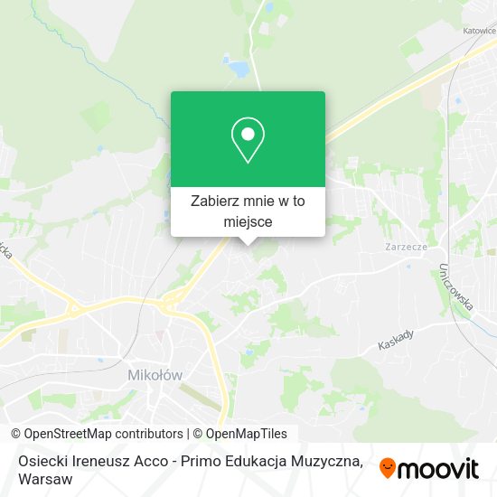 Mapa Osiecki Ireneusz Acco - Primo Edukacja Muzyczna