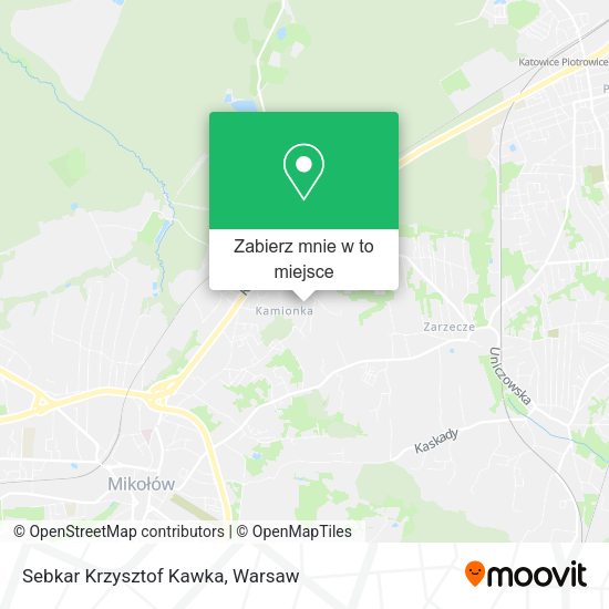 Mapa Sebkar Krzysztof Kawka