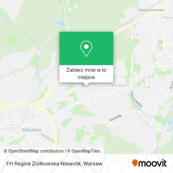 Mapa FH Regina Ziółkowska-Niewolik