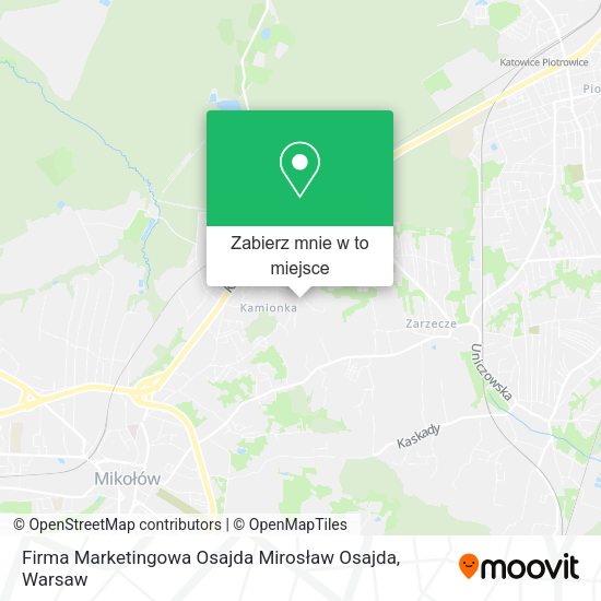 Mapa Firma Marketingowa Osajda Mirosław Osajda