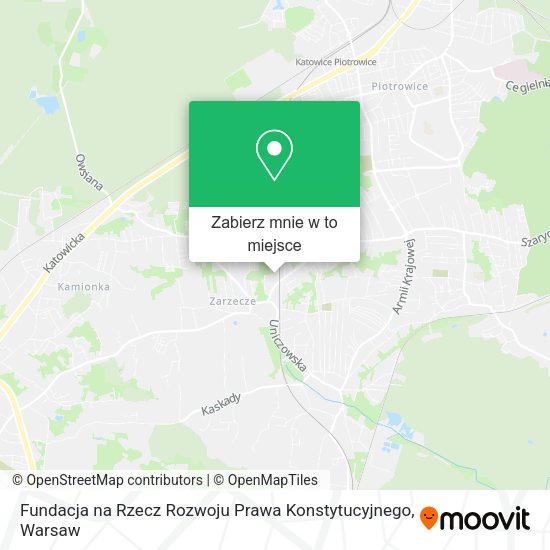 Mapa Fundacja na Rzecz Rozwoju Prawa Konstytucyjnego