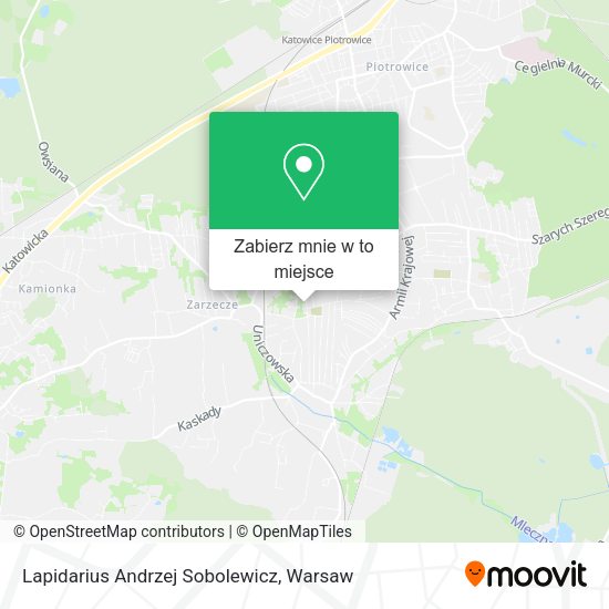 Mapa Lapidarius Andrzej Sobolewicz