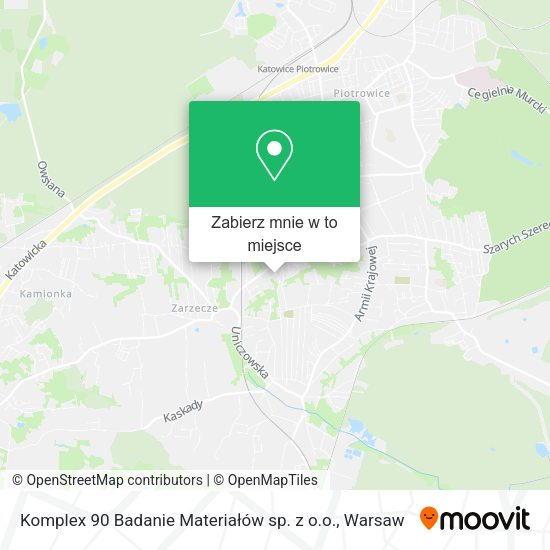 Mapa Komplex 90 Badanie Materiałów sp. z o.o.